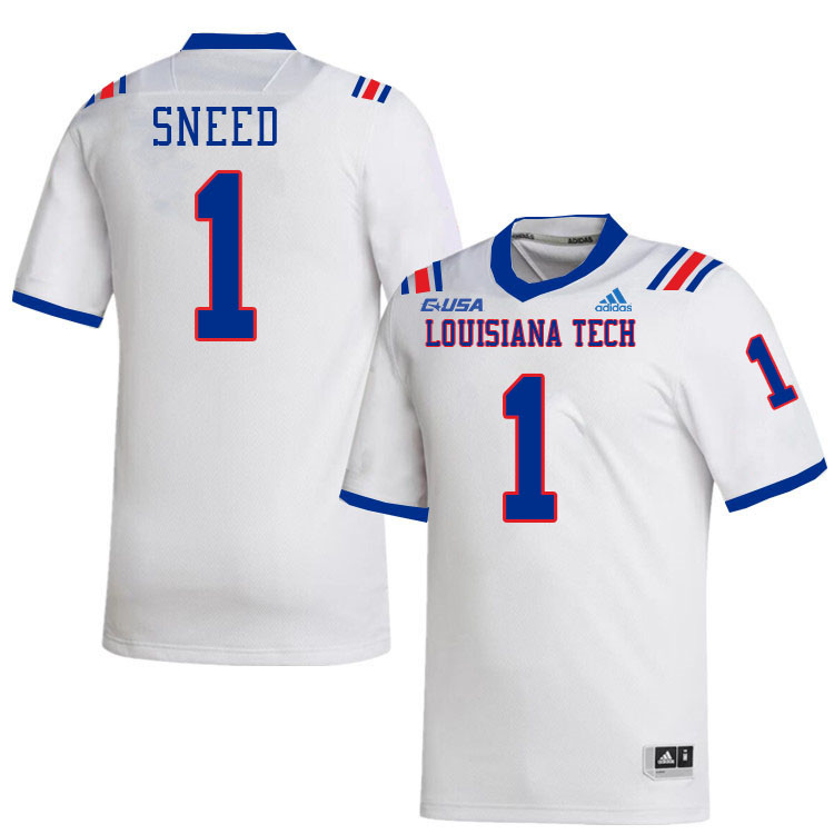 L'Jarius Sneed Louisiana Tech Jersey,LA Tech Bulldogs Football Jerseys,Uniforms,Gears-White